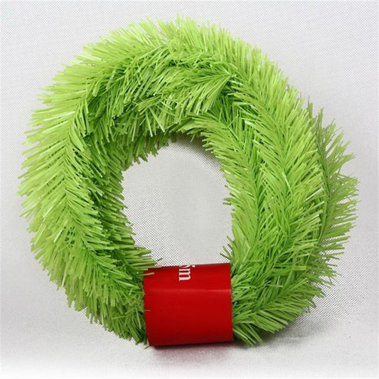 Christmas Rattan Straw Ribbon Festive Event Decoration