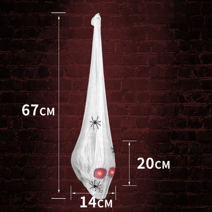 Halloween Event Decoration Luminescent Spider Cotton Head