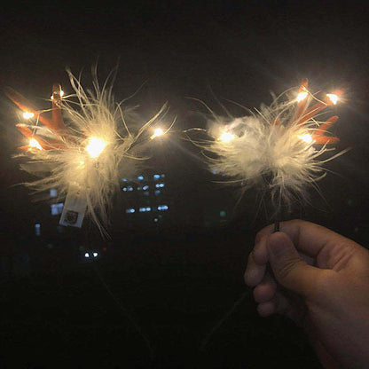 New Luminous Antler Headband Christmas Concert Headgear